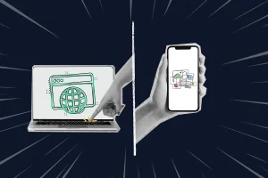 مقایسه وب سایت و اپلیکیشن