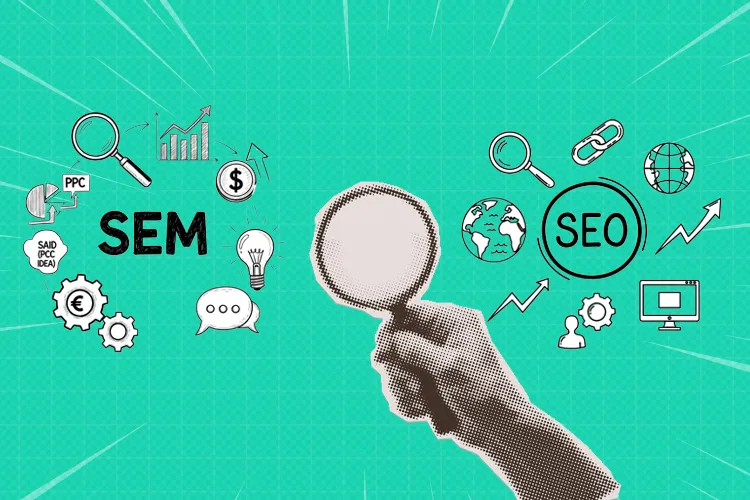 تفاوت SEO و SEM